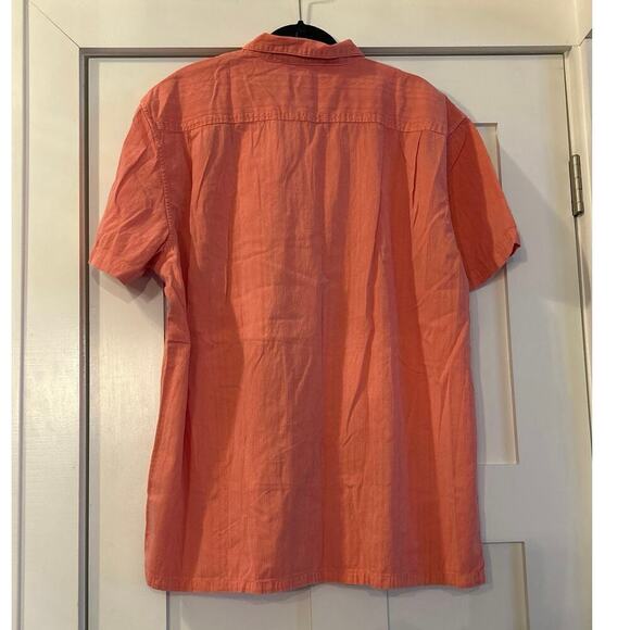 Chubbies The Grinnin' in Your Face Sunday Shirt Coral XXL - Picture 4 of 6